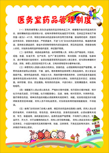 医务室药品管理制度