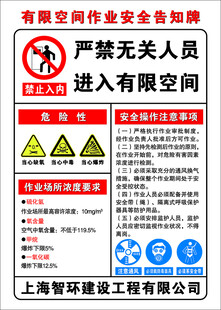 安全告知牌