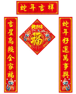 对联 春联 2025年 蛇年 