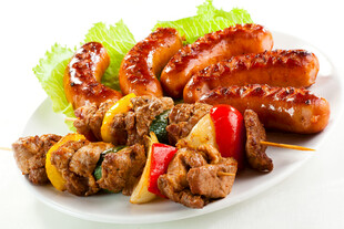 烤肉串 烤香肠