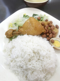 鸡腿饭