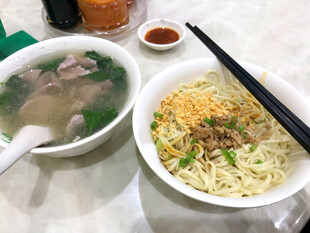 腌面 拌面 及第汤 猪杂汤