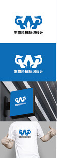 生物科技标识设计