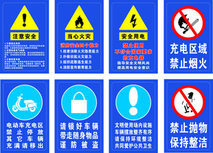 警示标志周知卡