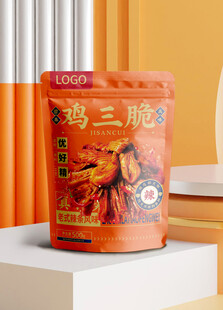 鸡三脆零食包装 