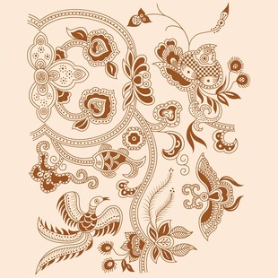   欧式花纹 