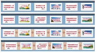 文明交通宣传围挡