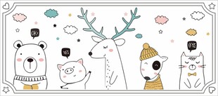动物 鹿 猪 狗 猫