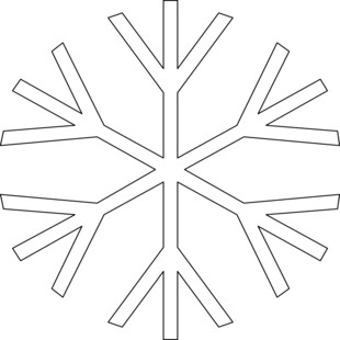 雪花雕刻