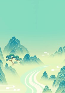 矢量水墨画