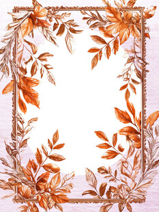 树叶边框素材