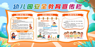 幼儿园安全教育宣传栏