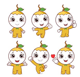 悦言桂圆卡通