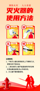 灭火器的使用方法