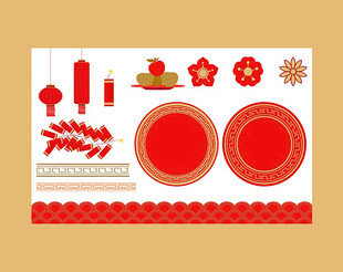 春节庆典节日装饰