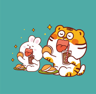 虎萌萌兔子