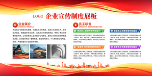 企业文化宣传栏
