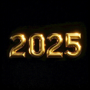 2025金属质感字体