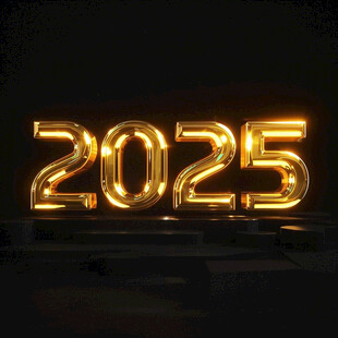 2025金属质感字体