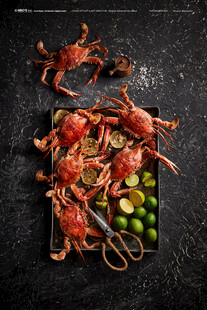 高清食物食材俯拍图