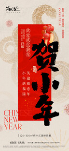 贺小年海报