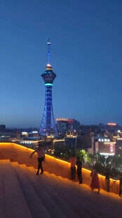 喀什夜景