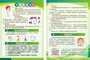 预防流感知识宣传彩页