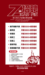 招聘招贴