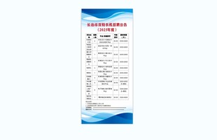 招聘展架