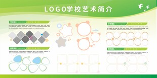 学校简介展板