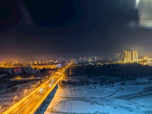 松花江夜景