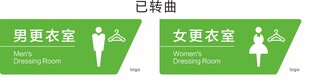 男女更衣室 门牌