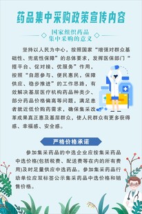 药品集中采购郑策海报