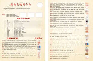 艾灸宣传单古风