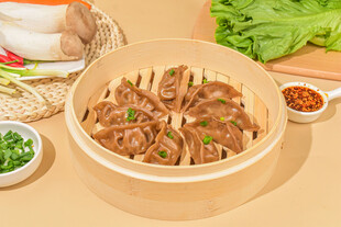燕麦饺 蒸饺 