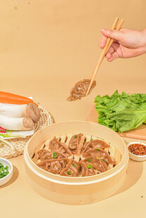 燕麦饺 蒸饺 