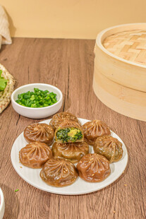 小笼包 荞麦包 