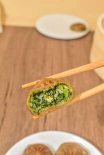 小笼包 荞麦包 