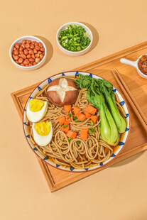 荞麦面 拌面