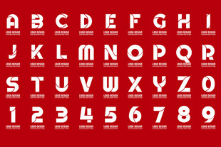 数字字母设计
