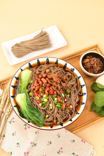 荞麦面 拌面