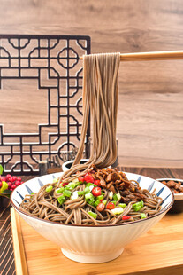 荞麦面 拌面