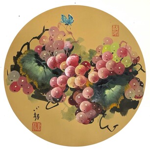 葡萄画