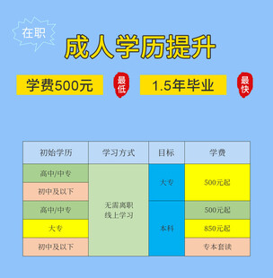 学历提升