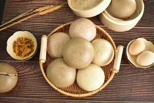 燕麦包 馒头 