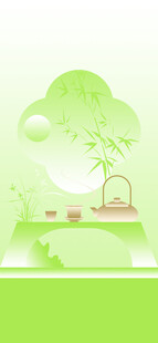 茶背景