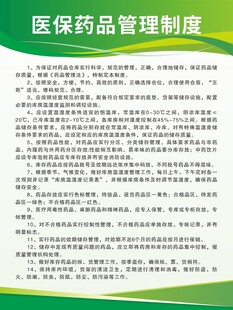 医保药品管理制度
