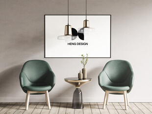 高级装饰画样机