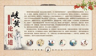 岐黄医道古风海报