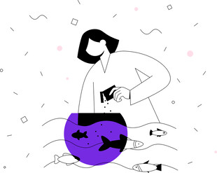 线条画